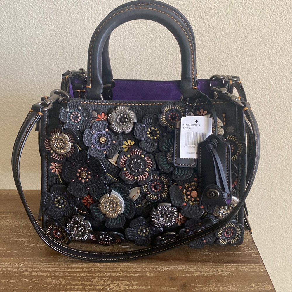 RARE Coach Tearose Rogue 25